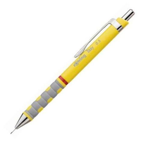 Ołówek automatyczny rOtring Tikky, 0.5mm, Yellow